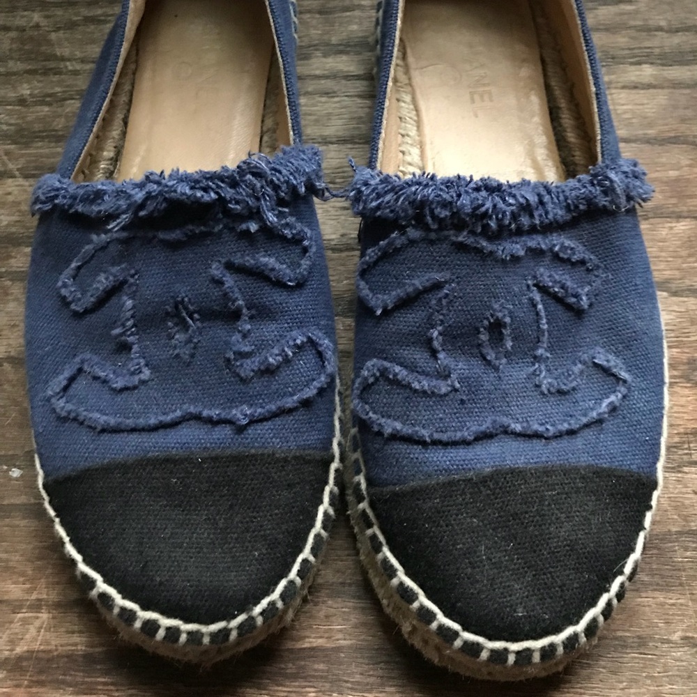 Authentic Chanel Espadrilles